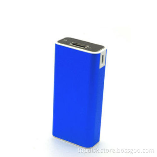 Portable emergency mobile phone chargers with 5200mAh Capacity for iphone and samsung